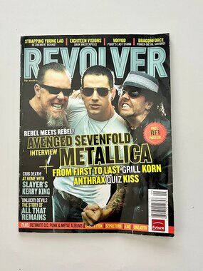 REVOLVER Magazine Avenged Sevenfold Metallica September 2006 *damaged*